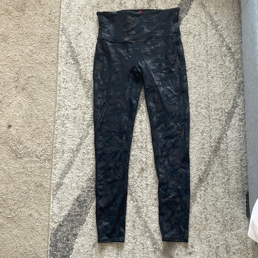 Spanx camo leggings